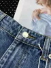 Летняя повседневная джинсовая короткая юбка Женские юбки для плавания с использованием импортных джинсов из хлопка Аксессуары для фурнитуры на заказ Версия трапециевидной формы Сексуальные дизайнерские шорты