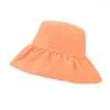 Sombreros de ala ancha para mujer, sombrero de playa de verano, protección UV con cordón, gorra transpirable, accesorio para vacaciones al aire libre