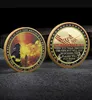 Arts and Crafts Commemorative coin Honorary badges for heroic firefighters Collection of gold and silver coin commemorative badges for fire fighting