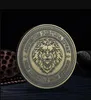 Konst och hantverk metallmedalj Lion Coin Courage Coin Challenge Coin