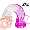 Adult Toys Womens Artificial Penis XXL Dildos Set Dick Manual Stimulation Suction Cup Cock for Lesbian Female Masturbation Device 230706