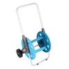 Watering Equipments Pipe Reel Cart Garden Hose Holder High Strength Easy Storage Retractable Hand Push Type Wide Application With Pulleys