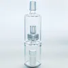 La buse d'aspiration de narguilé en verre Matrix Perc vapexhale hydratube se connecte au fouet du support pour une pénétration riche en douceur (GM-006)