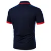 Heren T Shirts Polo Shirts Summershort Mouw Voor Mannelijke Ademend Mode Zakelijke Kleding Zomer Chemise Homme 230707