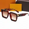 Mens Sunglasses Fashion Designer Sunglass Rectangle Women Men Sun glass Adumbral 9 Color Option Summer Outdoor Items