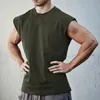 Regata Masculina Malha Roupas de Ginásio Camisa Masculina Treino Sem Mangas Regata Musculação Roupas Esportivas Fitness Coletes Masculinos Muscle Singlets Tanktop 230706