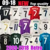 Finały Realu Madrids Retro piłka nożna piłka nożna guti Ramos Seedorf Carlos Ronaldo Zidane Raul Vintage 09 10 11 12 13 14 15 16 17 18 Figo