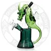 7.5''Dab rig Glass Bong smoke water pipe hookah oil rigs girl bongs smoking pipes Pterosaur design recycler tobacco wholesale 14.4mm bowls mixed color