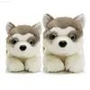 Animaux en peluche en peluche AURORA Simulation Chiot Chien En Peluche Enfant Modèle Poupée Husky Alaskan Malamute Chien De Berger Saint Bernard Chihuahua En Peluche Peluche Cadeau L230707