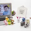 Dessin animé Animal famille doigt marionnette doux jouets en peluche jeu de rôle raconter l'histoire poupée en tissu jouets éducatifs pour enfants cadeau