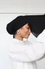 Odzież etniczna 2023 moda natychmiastowe hidżaby szyfonowa hidżab szalik z krawatem czapki z dżerseju Bonnet marka projekt muzułmanin gotowy do noszenia