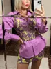 Canotte da donna Camis TRAF Top corto floreale Donna Top corsetto jacquard Y2k Top sexy senza maniche Donna Summer Fashion Canotte Vintage Bustier Top 230706