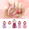 Nail Gel Children's Polish 6 color Suit Water based Tear Pull Fast Drying Non toxic Pregnant Women's Gellak 230706