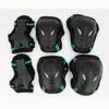 Skate Protective Gear 6Pcs Set Adulte Enfants KneeElbow Pads engrenages de protection pour planche à roulettes Vélo Ice Inline Roller Protector Enfants Scooter 230706