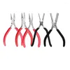 Jewelry Pouches Carbon Steel Bead Crimping Pliers Multifunctional Needle Rolling Winding Copper Wire Making Tool