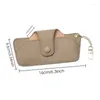 Storage Bags Glasses Pouch Eyeglass Top Layer Cowhide Case Holder Slim Sunglasses Eyewear Sleeve Fashion