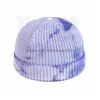 Chapeaux de fête Tricoté Tie Dyed Hat Crochet Caps Fashion Round Ear Muff Skl Cap Gradient Color Warm 6 Style Beanies T2C5281-1 Drop Deliv Dhit3