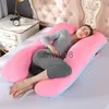 Maternity Pillows UShape Maternity Pillow Pregnant Women Comfortable Soft Cushion Bedding Full Body Nursing Pregnant Pillow Removable Washable l231124