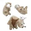 Animaux en peluche en peluche 16 cm mignon Felissimo YOU + PLUS rasé alpaga en peluche jouet drôle fourrure agneau poupée mouton peluches avec des vêtements apaiser les cadeaux d'anniversaire L230707