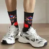 Men's Socks Cool Mazinger Z Mad Robot Dress Unisex Warm Comfortable 3D Print Grendizer Anime Manga Crew