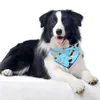 Colliers pour chiens Écharpe de cou pour animaux de compagnie Collier bandana Foulard Bavoirs triangulaires réglables pour petits chiens de taille moyenne