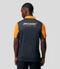 Mclaren Formula 1 Team Racing T-shirt a maniche corte T-shirt da uomo Sport estivi Casual traspirante F1 Polo Luxury t 78zj