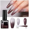 Nagellak UR SUGAR 75ml Thermische Nagel Gel Polish Winter Sneeuw Pailletten Kleur Veranderende Sneeuwvlokken Soak Off UV Semipermanente Nail Art Varnish 230706