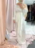 Ethnische Kleidung, 2-teiliges Abaya-Kleid für Damen, islamische lange Kleider mit Wickelrock, Dubai, türkische Bescheidenheit, passendes Outfit, muslimisches Set, Ramadan Eid 230707