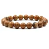 Strand 2023 Mode Multicolore Naturel Oeil De Tigre Pierre Perles Bracelet Bracelet Femmes Hommes Charme Simple Élastique Bracelets Bijoux Cadeau