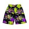 Mannen Badmode Creatieve Splatoon 3 Merch Korte Vrouwen Mannen Elastische Taille Streetwear Shorts Kawaii Jongen meisjes Strand Shorts Nieuwe Game Splatoon3 broek J230707