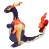 38cm grand dessin animé jaune et couleur différente dinosaure en peluche squelette de dragon de feu peut être déformé décoration d'intérieur cadeau de vacances