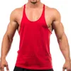 Canotte da uomo in cotone Canotte da bodybuilding da uomo O Collo Palestra Fitness Canotta Moda Maschile Camicia senza maniche Sport Allenamento Canotta Abbigliamento 230706