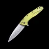 Kershaw 1812 OLCB Dividend Assisted Flipper Knife N690Blade Outdoor Camping Hunting Pocket Tactical Self Defense EDC 8750 1556 7500 7800 1660 7125 7150 7550 COUTEAUX