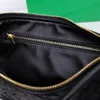 BottegVenets 7A Turns Bag Designer-Tasche aus gewebtem echtem Leder, mittelgroße Schultertasche aus Intrecciato-Leder mit verstellbarem Riemen, Clutch-Geldbörse, Handtaschen, Größe 3T32K