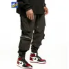 Pantalon Style moto pantalon Cargo multipoches pantalon de Skateboard Hip Hop pantalon Techwear de mode de rue