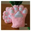 Inne świąteczne zaopatrzenie firm Y The Maid Cat Mother Claw Gloves Akcesoria Cosplay Kostium Pluszowe rękawiczki Paw Glovessupplies 2167 Dro Dhoev