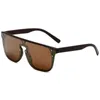 Lunettes de soleil à lentilles de fleurs Lunettes de soleil de créateurs pour femmes Lunettes PC Full Frame Lunette Mode Haute Qualité Luxe Adumbral Mens Shade Impression Lunette de Soleil