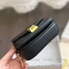 Bag Mini Evening Chain Bag Designer Crossbody Bag Leather Shoulder Handbag Purse Women's Embossed Alphabet Flap Purse Interior Compartment Zabq