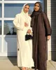 Этническая одежда Прибытие абая для женщин кардиган 2023 г., сшивая европейские американские дубайские элегантные платья кимоно одежда