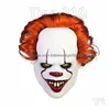 Máscaras de festa Máscara de Halloween Sile Movie Stephen Kings Joker Pennywise Fl Face Terror Clown Cosplay Maskst2I51512 Drop Delivery Home Ga Dhgcz