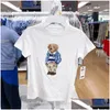 Tシャツキッズデザイナーラルフス S 服ベビーボーイズ幼児ガールズファッションストリートトップス夏子供幼児 Tシャツ青少年子供 Tod Dh6Rj