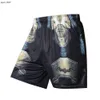 Heren Shorts Boxing Shorts Mannen Gym Training Sport Kickboksen Gevechten Korte Broek Super Hero 3D Pocket Zip Losse Fitness Hardlopen BJJ Heren Shorts 230707