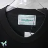 T-shirty męskie 2023 NOWOŚĆ CASABLANCA T-shirt Mężczyźni Mężczyźni Kobiet Space THE CAWAL TOP TABIR T230707