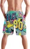 Men's Swimwear Funny Retro 80s 90s s Mens Swim Trunks Quick Dry Beach Board Shorts Summer Surf Boardshorts with Side Pockets High Quality J230707