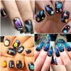 Autocollants Stickers Space Colorf Planet Alien Design 3D Nails Transfer Sliders Pour Nail Art Décoration Adhésif Manucure Drop Delivery Dhfoy