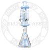 19 '' Glass Bong Dab Rig Smoke Water Pipe Hookah Oil Rigs 3 freezble coil chamber Smoking Pipes Tobacco Factory Mixed Color
