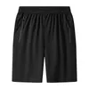 Herrshorts Sommar Enfärgad Sport Casual För tonåringar Mångsidigt mode Snabbtorkande Lös strand 5-punktsbyxor Herr