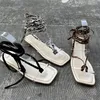 Sandaler sommar, romersk korsrem för kvinnor 2023 Mode Leopardtryck Strand Dam utomhus Trendiga skor