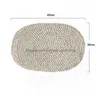 Mats Pads Corn Fur Woven Dining Table Mat Heat Bowl Placemat Round Coasters Coffee Drink Tea Cup Placemats T2I5771 Drop Delivery H Dhesn