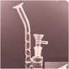 Rökrör Glas St Olja J-krok Adapter För Bong Ash Catcher Tillbehör Super Filter 14Mm Hona Tjock Pyrex Vattenrör Drop Deli Dhlas